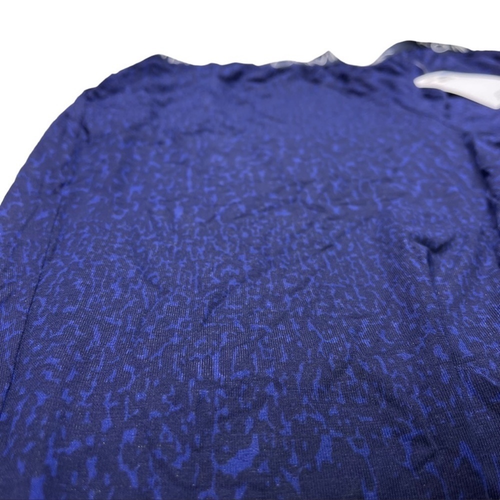 Calvin Klein Ultra Soft Abstract Blue Modal Lounge Jogger Mens Sleepwear XL - Picture 7 of 10